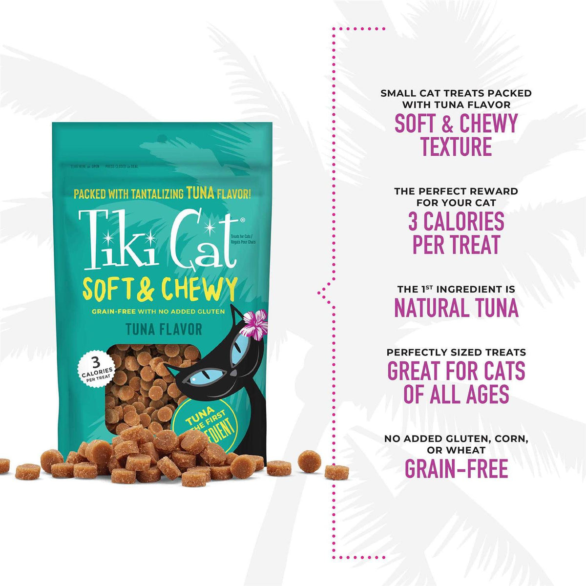 Soft & Chewy Cat Treats Tuna S59972