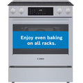 30 in. 4.6 cu. ft. Slide-In Electric Range with Self Cleaning Convection Oven in Stainless Steel J530058