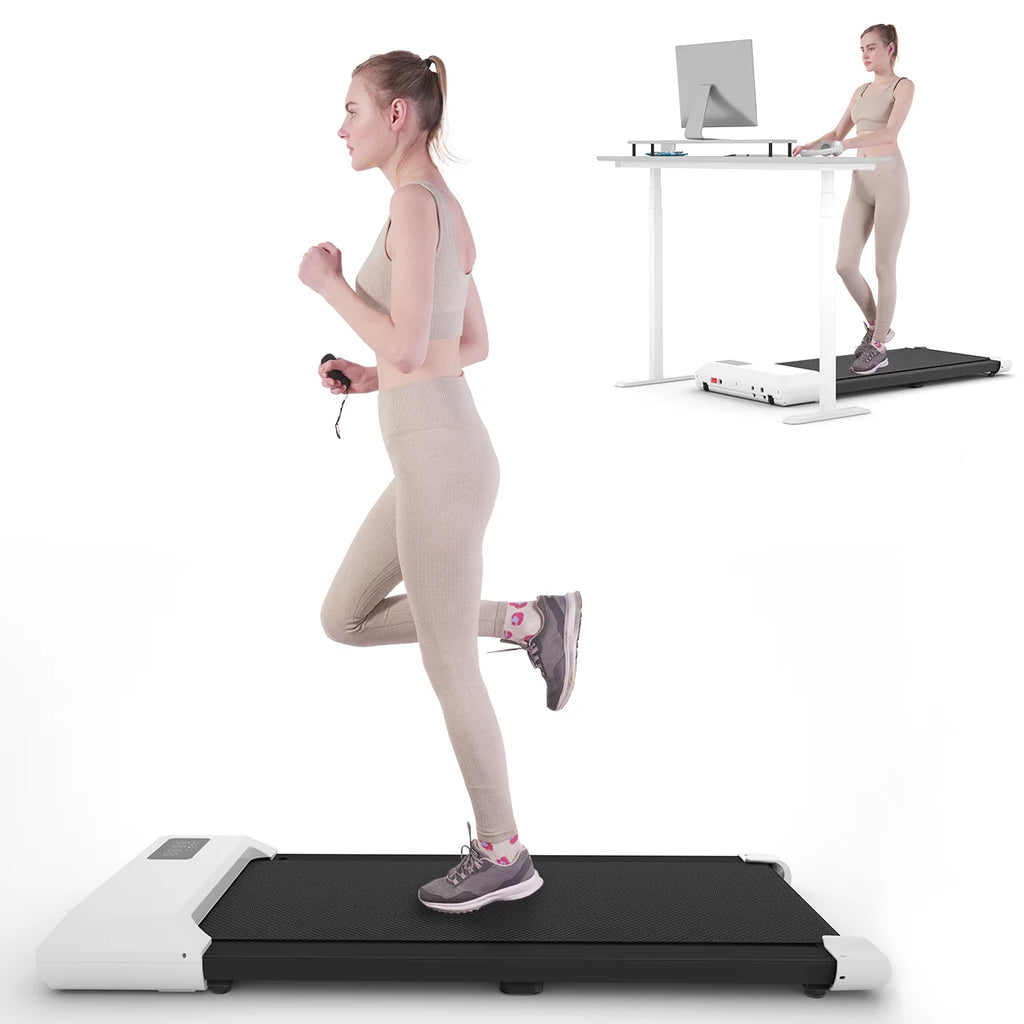 2.5Hp Walking Pad Under Desk Treadmill with Remote Control and LED Display Z144