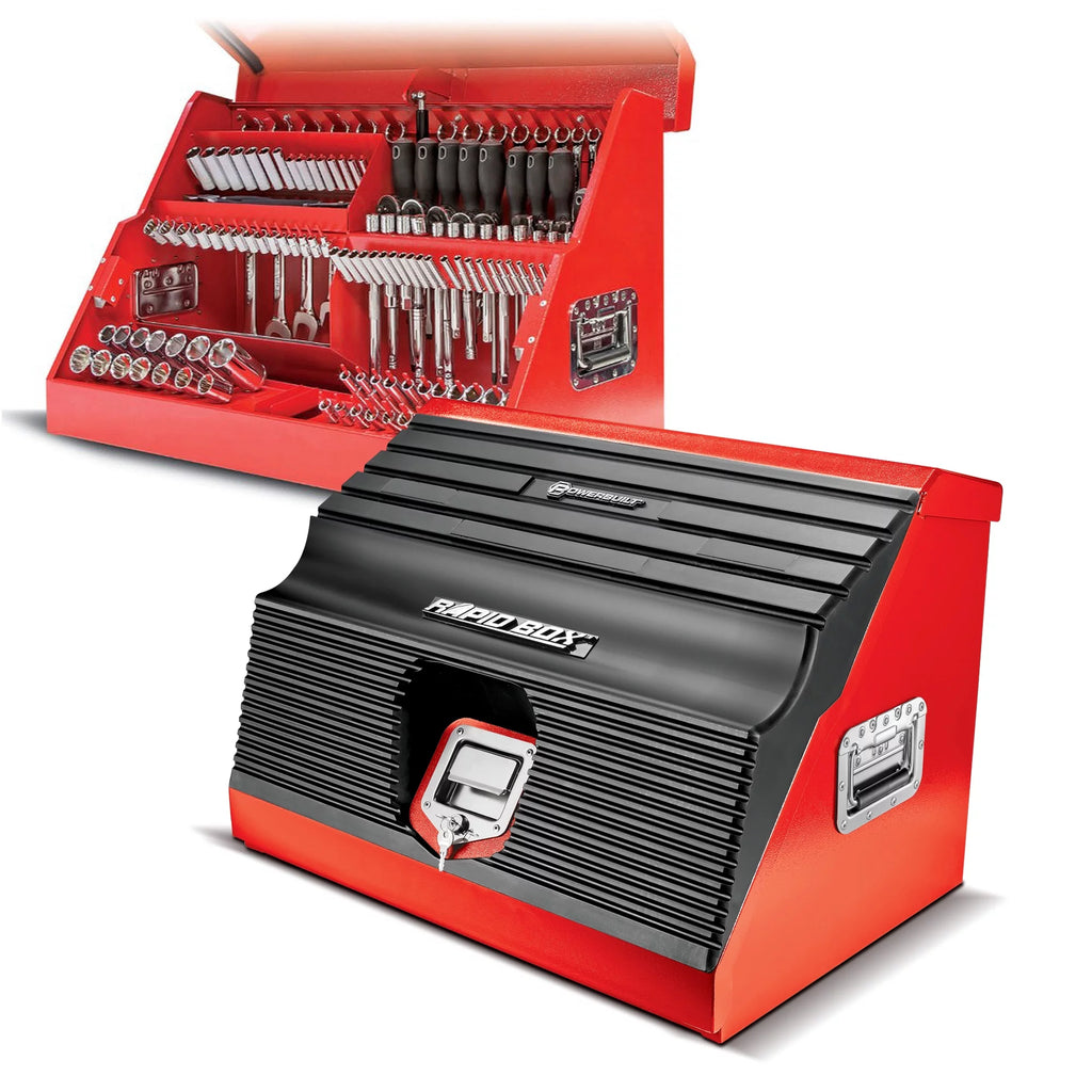 26 Inch Portable Slant Front Toolbox T85806