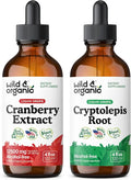 Cranberry Extract Tincture 4 fl oz & Cryptolepis Root Tincture 4 fl oz K27360
