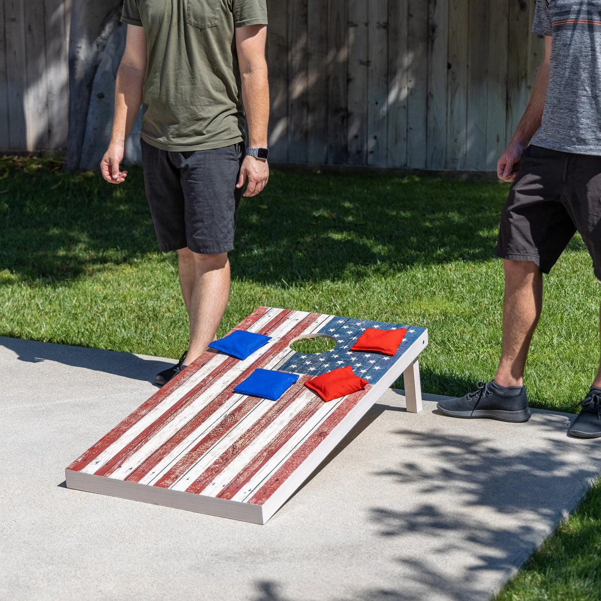 4'x2' Wood Cornhole Set J632270