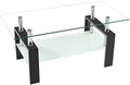 Glazed Tempered Glass Dining Table V1699