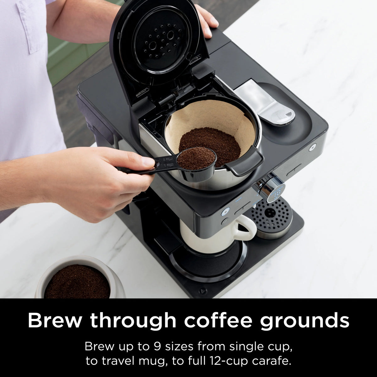 Single-Serve Coffee & Espresso Capsule Compatible System Z115617