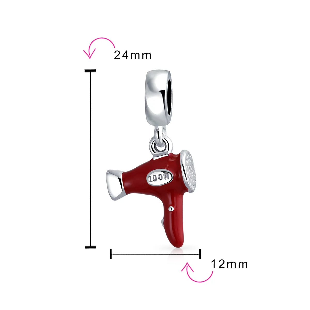 Sterling Silver Bead Charm Z128691