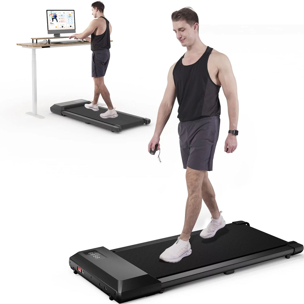2.5Hp Walking Pad Under Desk Treadmill with Remote Control and LED Display Z144