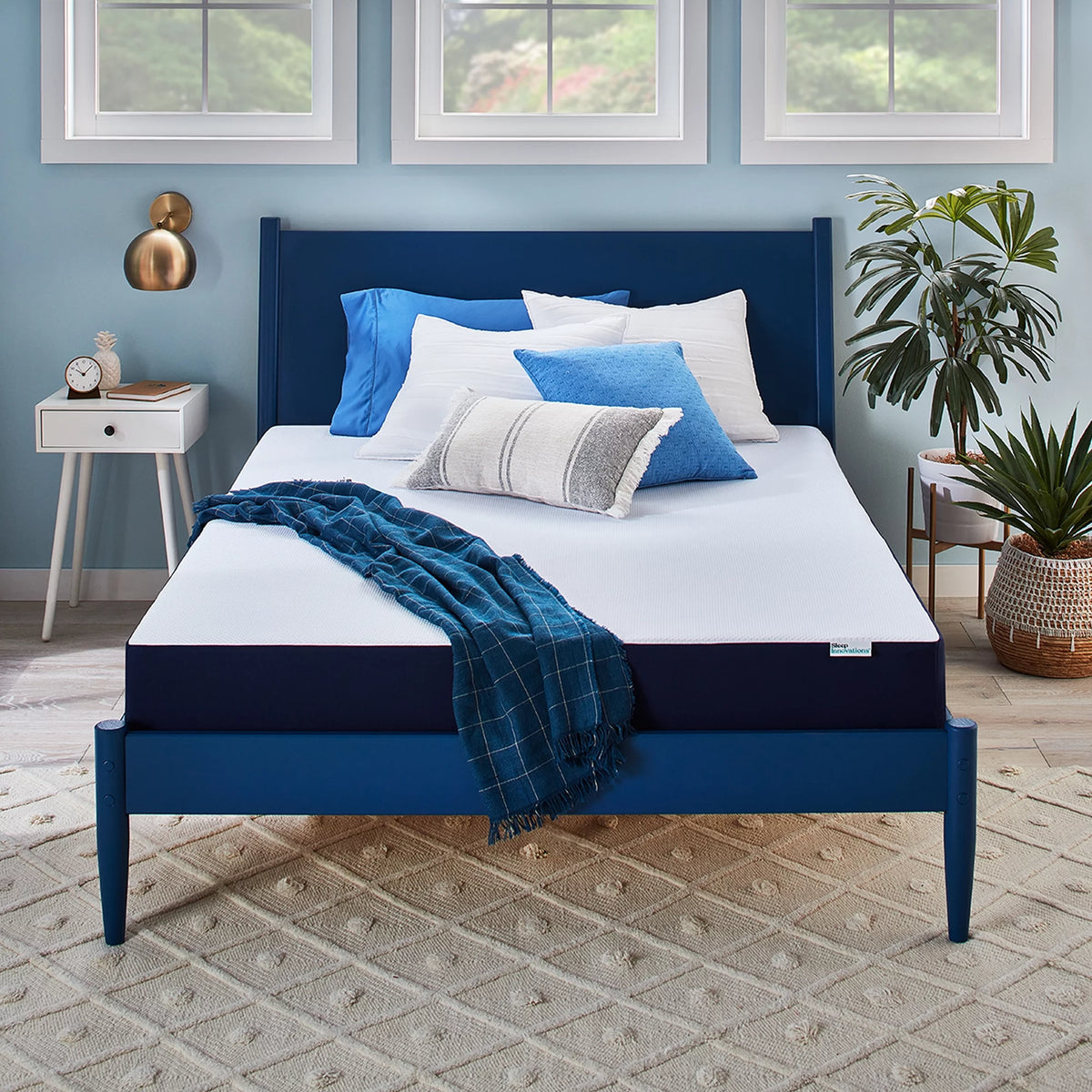Queen Cooling Gel Foam Mattress X447158
