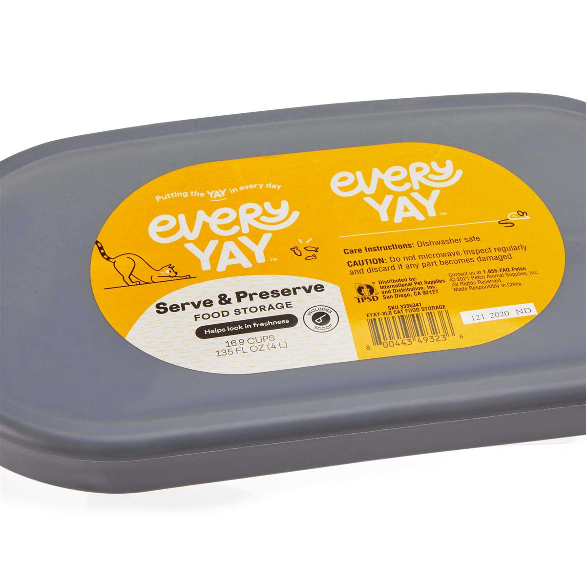 Cat Food Storage Container N716