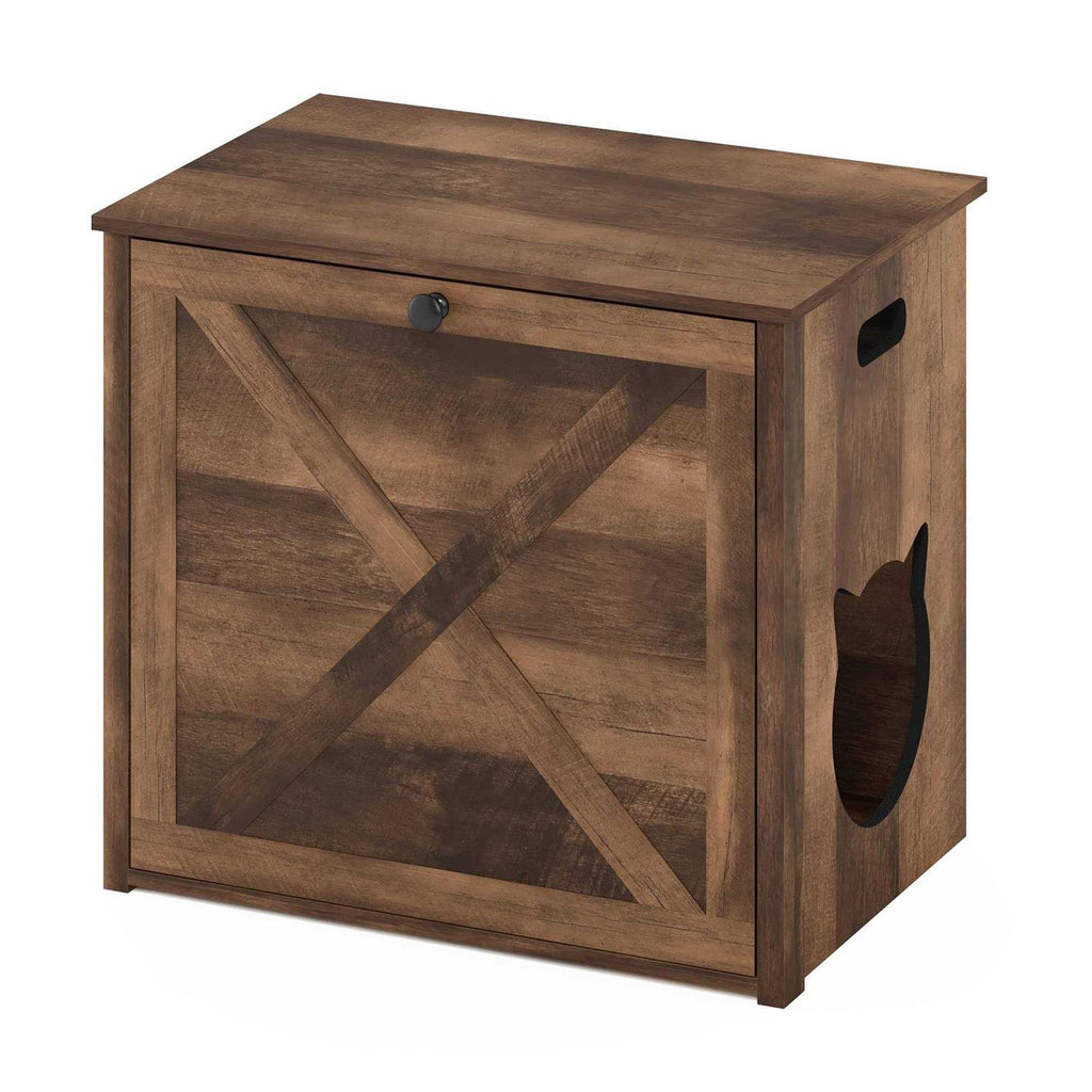 Small Cat Litter Box Enclosure with Single Door G168