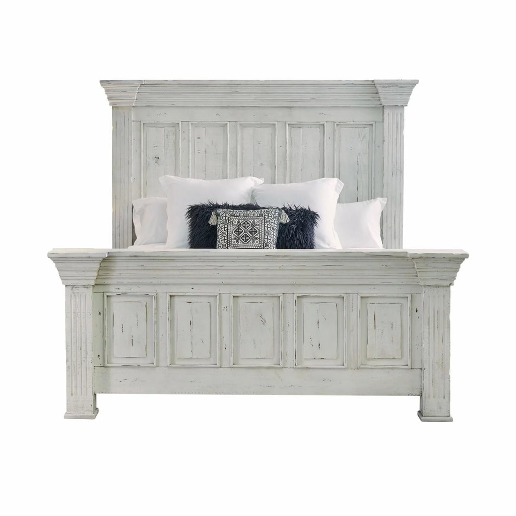 77"W Wood Queen Bed A209
