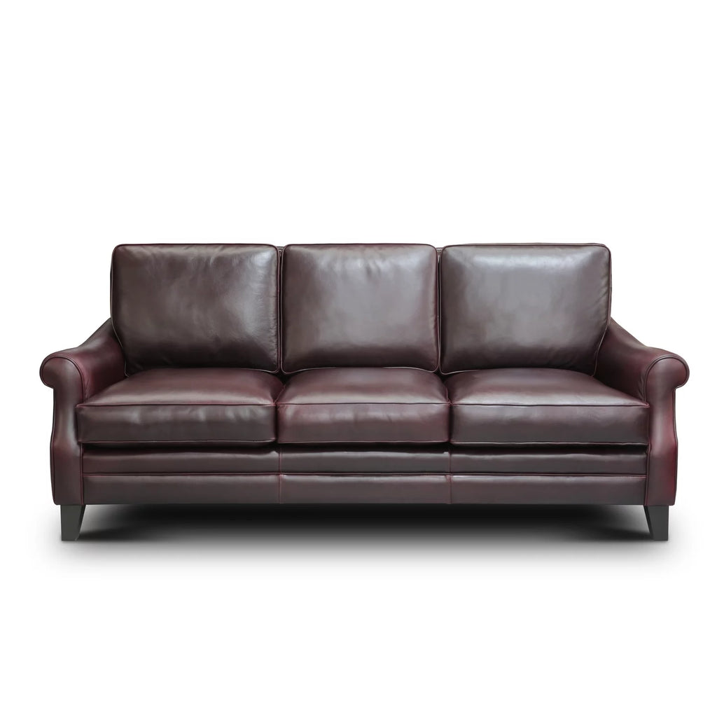 Leather Top Grain Traditional Sofa O82141