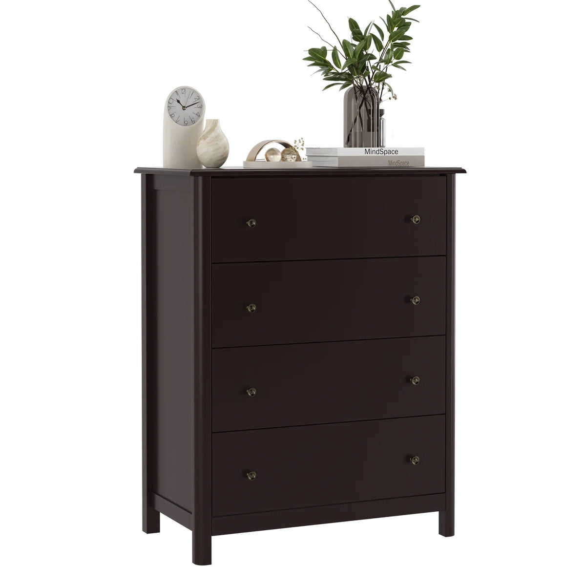 White 4 Drawer Dresser V737719