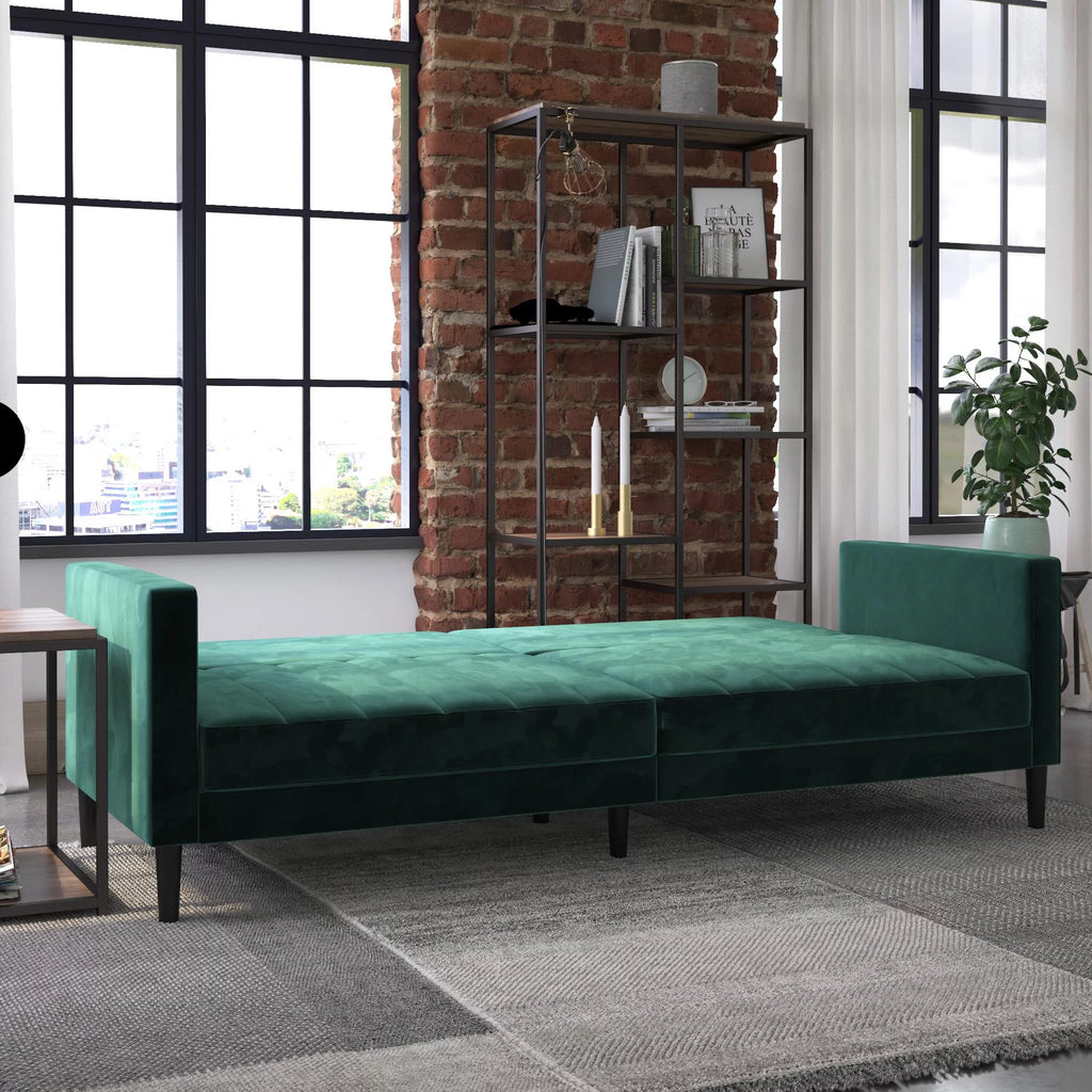 Green Velvet Futon R96990