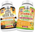 Black Seed Oil and Vitamin D3 10,000 IU Y168056