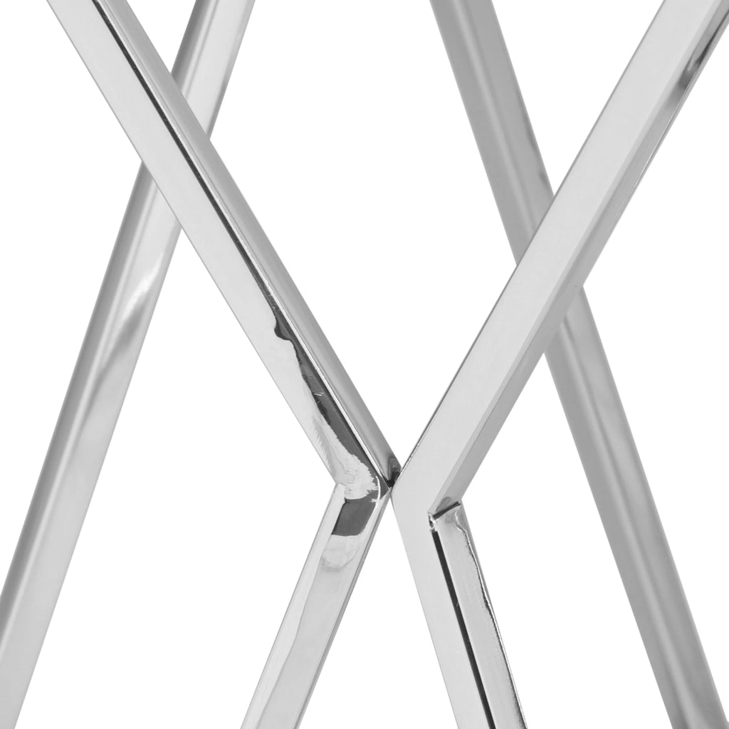 Stainless Steel Side Table Y67125