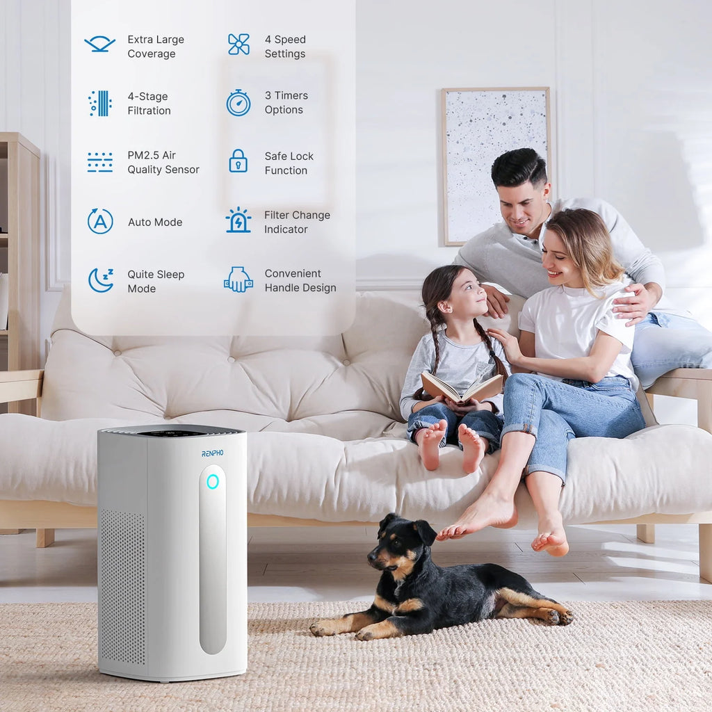 True HEPA Air Purifier White P6237