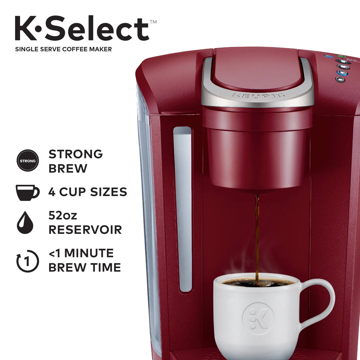 Single-Serve K-Cup Pod Coffee Maker L71181