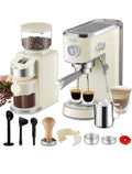 20 Bar Espresso Machine with Burr Coffee Grinder Z785196