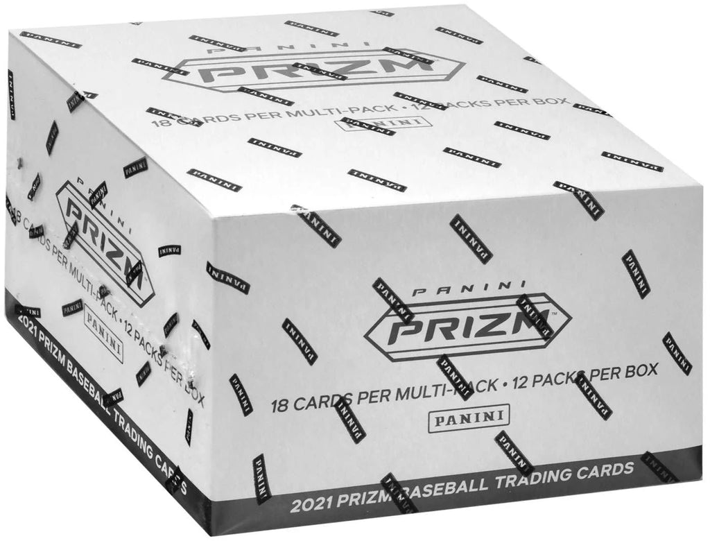 2021 Prizm Baseball Trading Card Cello Box (12 Packs) M493696