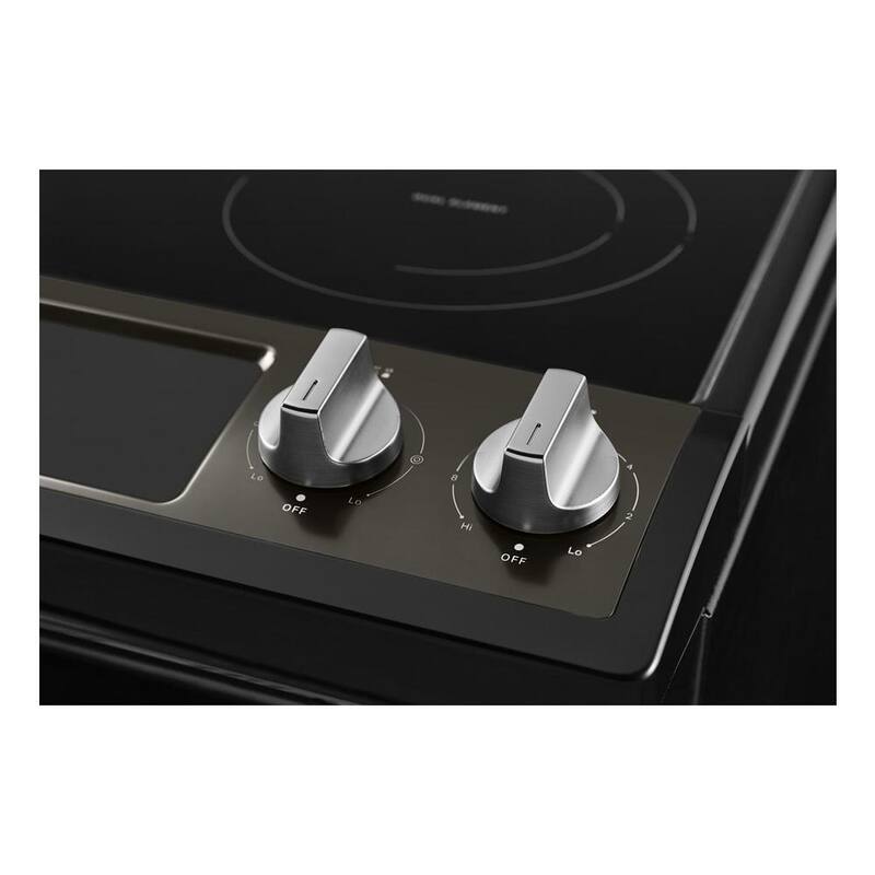 4.8 cu. ft. Electric Range in Black Stainless H928488