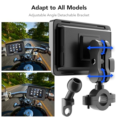 5" IP67 Waterproof Motorcycle CarPlay Screen W784734