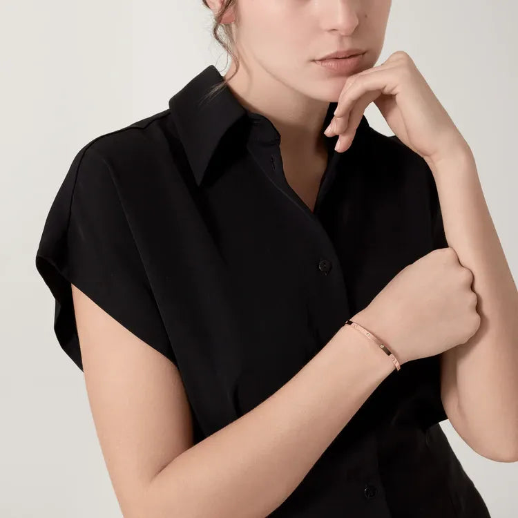 Bracelet with 10 Diamonds Q321