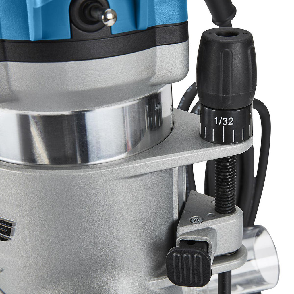 12 Amp Variable-Speed Fixed Base Router with Plunge Base Kit R3324