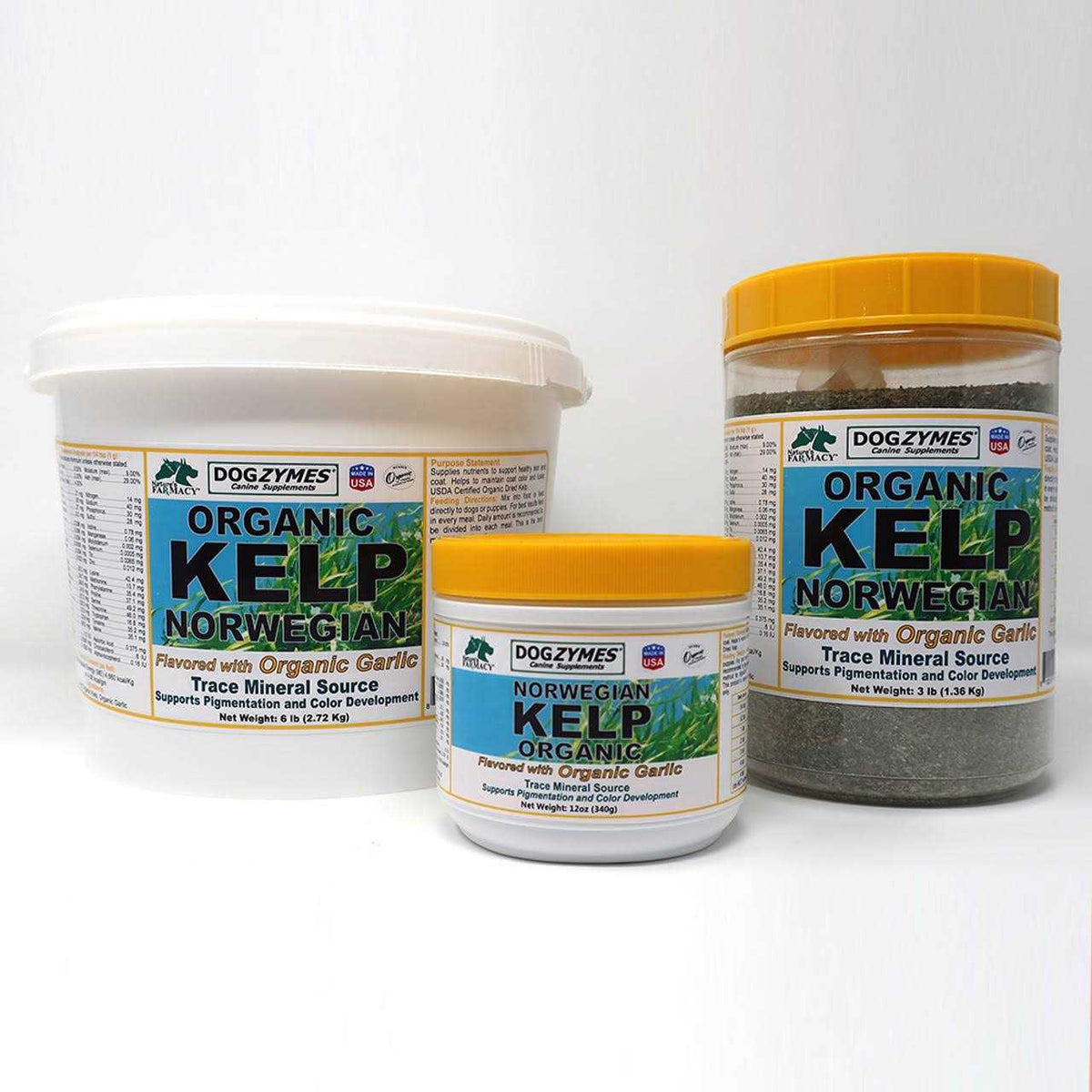 Organic Norwegian Kelp with Organic Garlic R8559