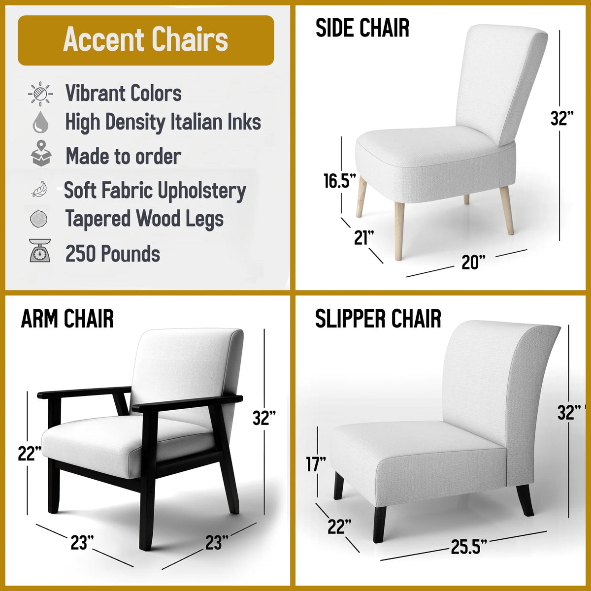 Upholstered Accent Chair J3774