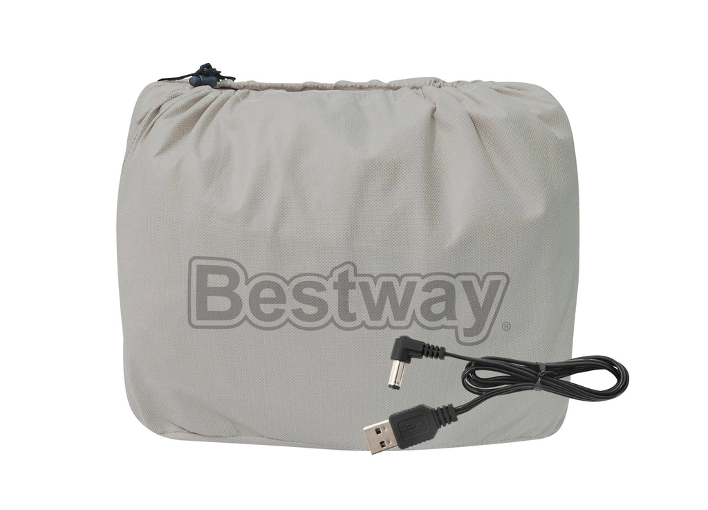 Queen Air Mattress with Rechargeable Pump W314007