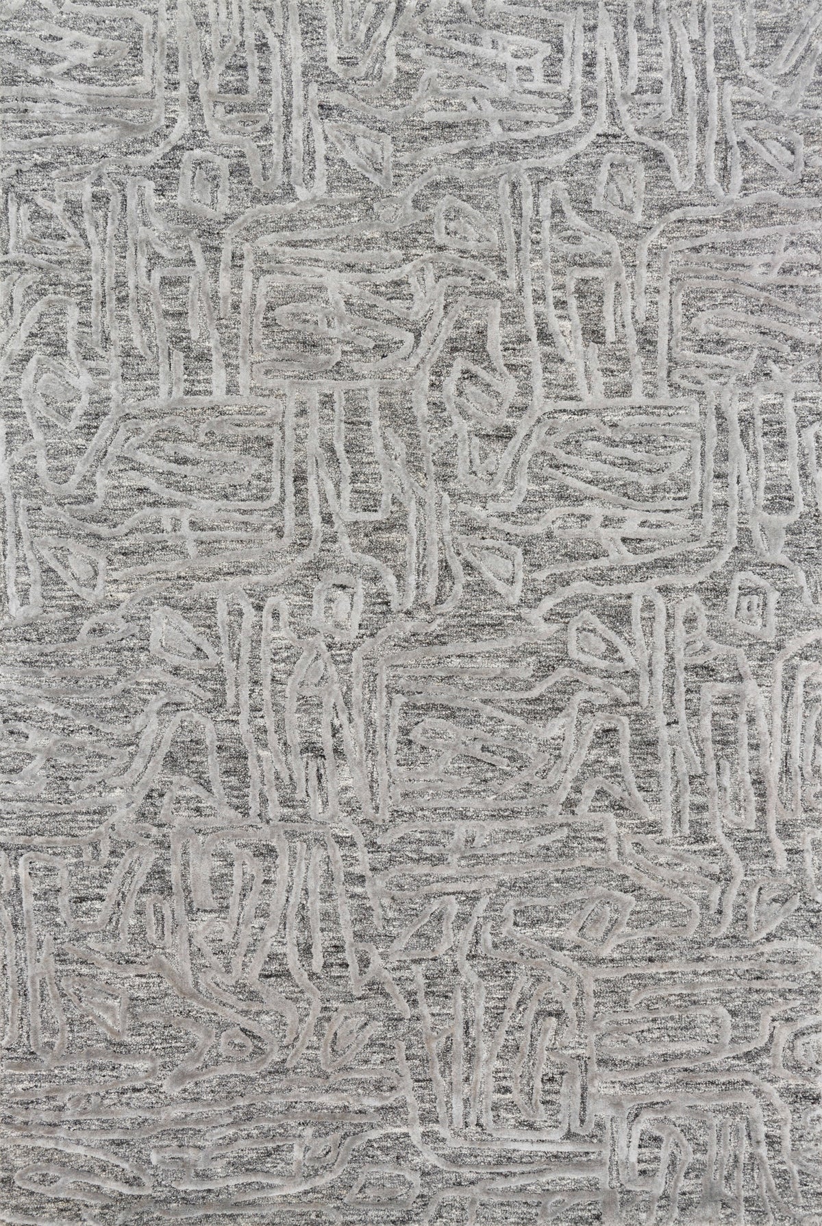 Grey 9'3 x 13' Rug M2579