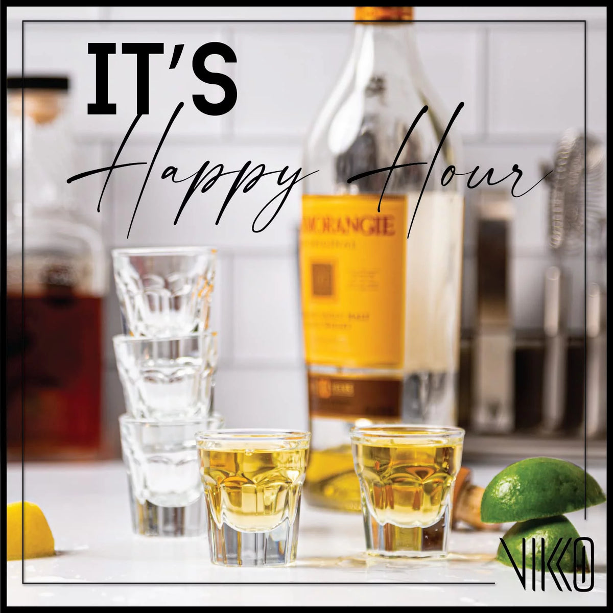 1 Ounce Shot Glasses Set of 6 K102