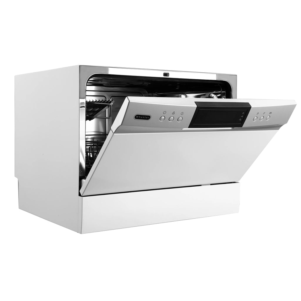 Countertop Portable Dishwasher 6 Place Setting White Q137