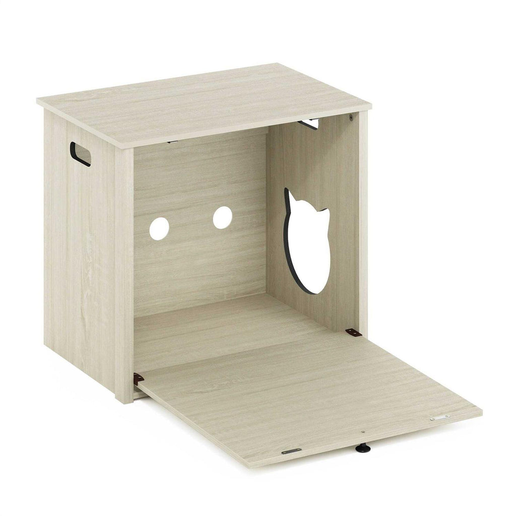 Small Cat Litter Box Enclosure with Single Door G168