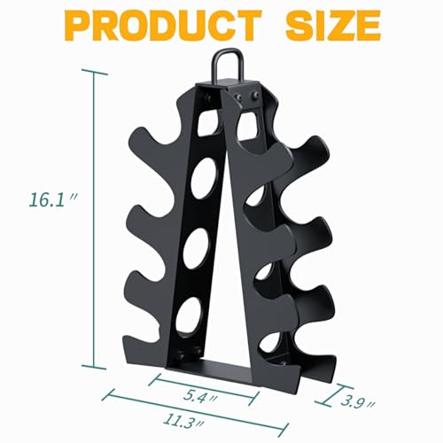 A-Frame Alloy Steel Dumbbell Rack with Handle O45229