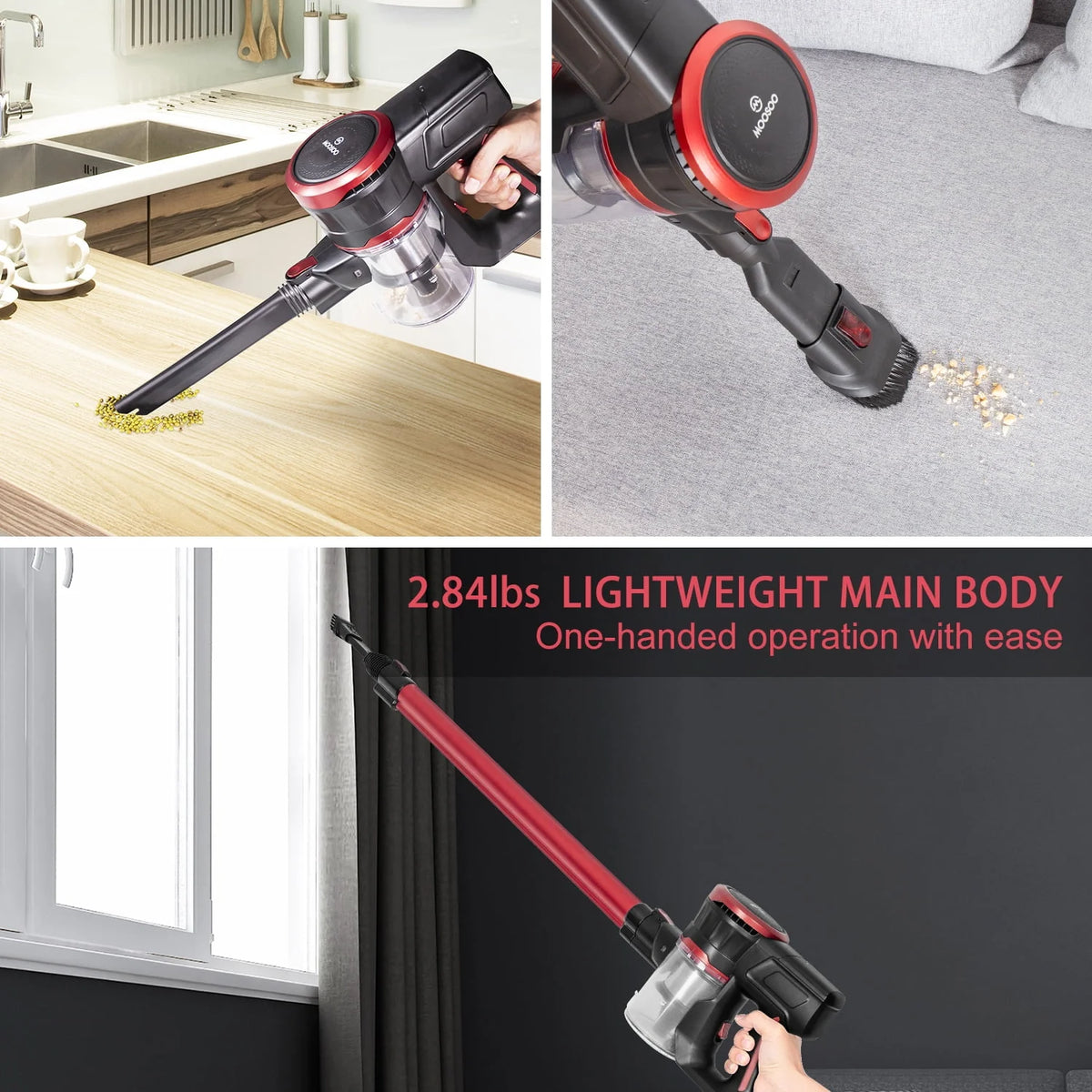 Cordless 2-in-1 Lightweight Stick Vacuum Cleaner I13967