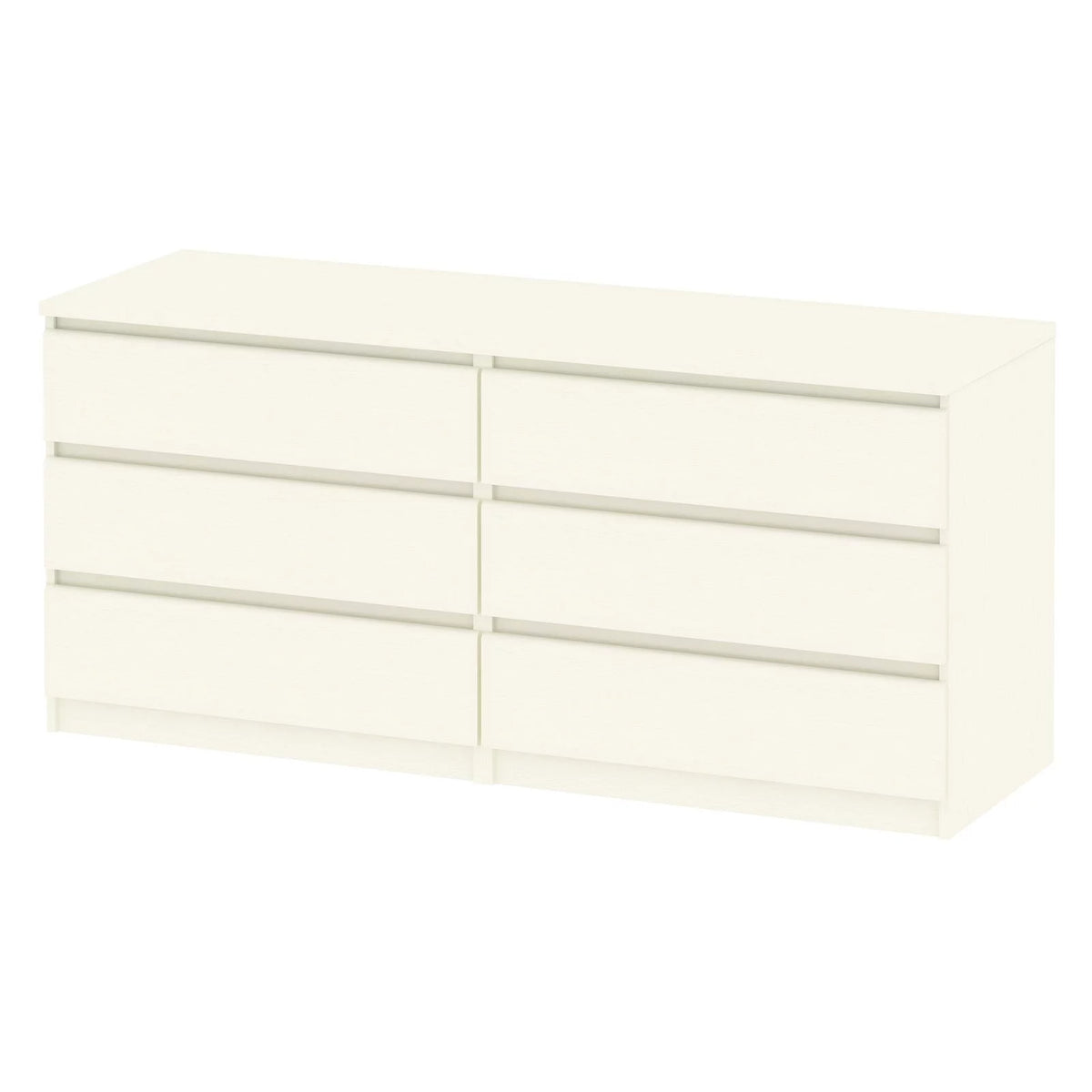 6 Drawer Double Dresser R986