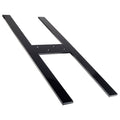 Black 14 in. Hidden Countertop Support K369445