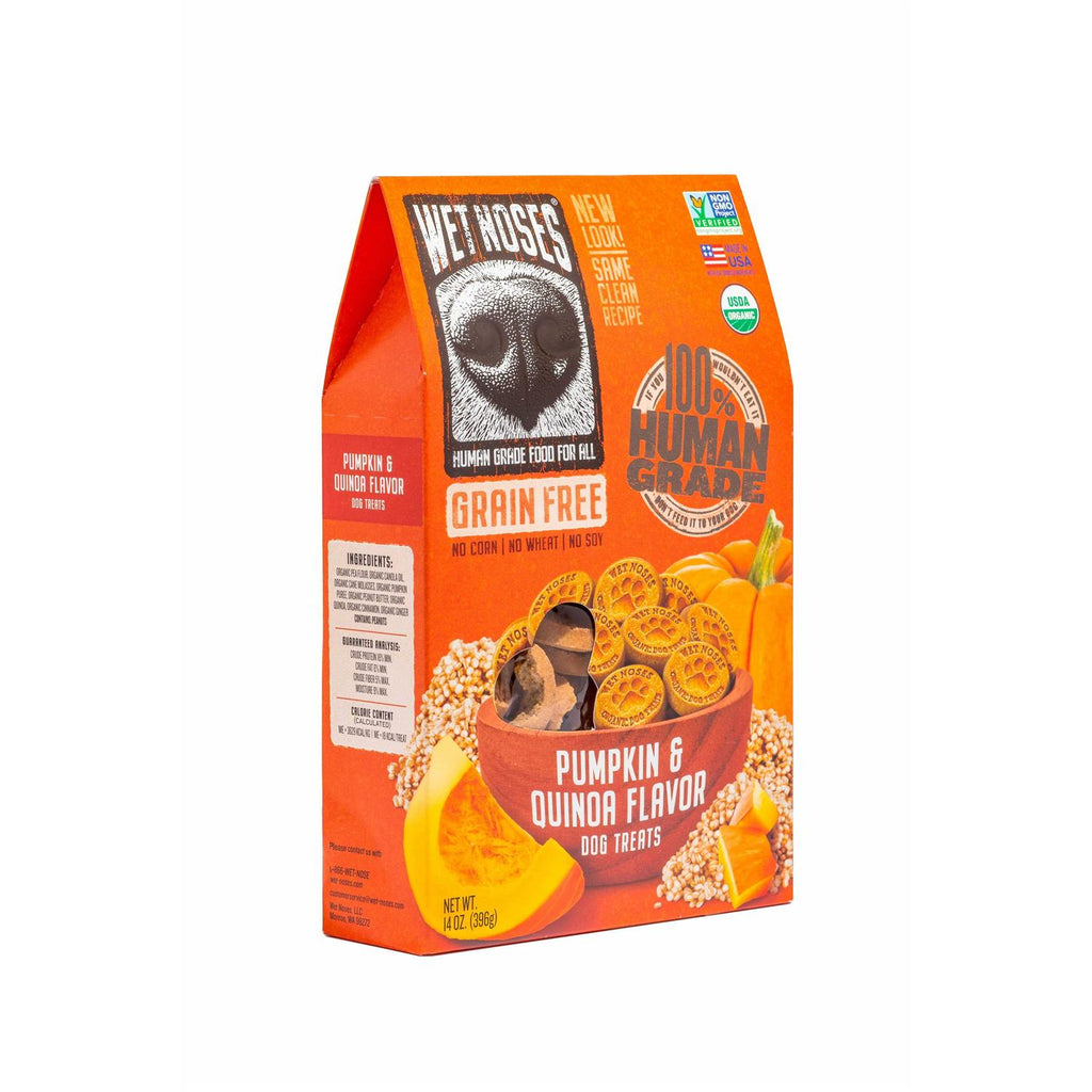 Grain Free Pumpkin Quinoa Dog Treats O629